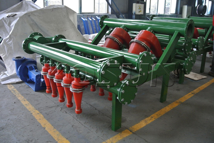 南美客戶定制的KOSUN MD210泥漿清潔器(KOSUN MD210 Mud Cleaner,Блок фильтрации бурового раствора KOSUN MD210 для СГУ )正在緊張的生產(chǎn)制作中
